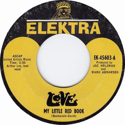 Love : My Little Red Book (7", Single, Styrene, Ter)