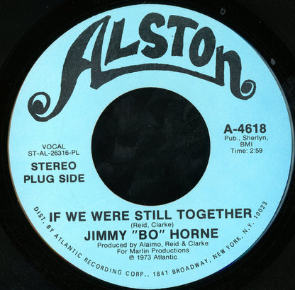 Jimmy "Bo" Horne : If We Were Still Together (7", Single, Mono, Promo, PL )