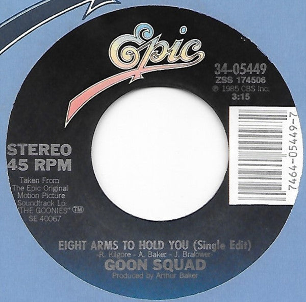 Goon Squad : Eight Arms To Hold You (7", Styrene)