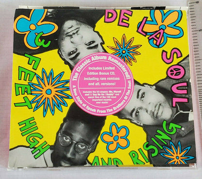 De La Soul : 3 Feet High And Rising (CD, Album, RE, RM + CD, Ltd, RM)