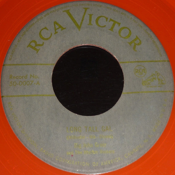 John Greer & His Rhythm Rockers : Long Tall Gal (7", Single, Red)