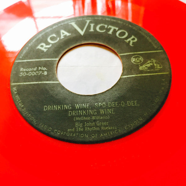 John Greer & His Rhythm Rockers : Long Tall Gal (7", Single, Red)