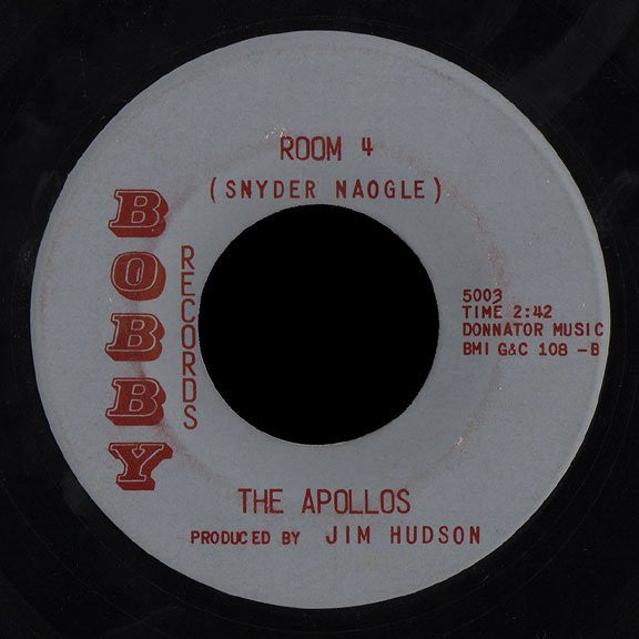 The Apollos (7) : I Know Your Mind (7")