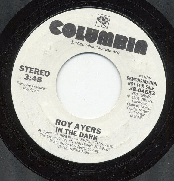 Roy Ayers : In The Dark (7", Promo)
