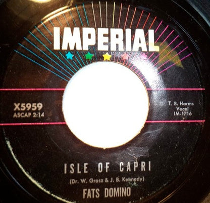 Fats Domino : Isle Of Capri / True Confession (7")