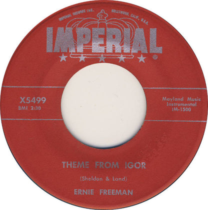 Ernie Freeman : Theme From Igor (7", Single)