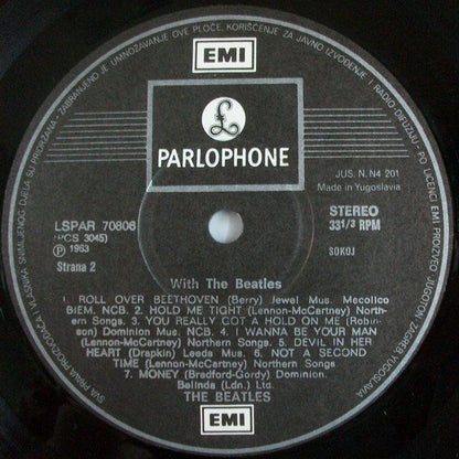 The Beatles : With The Beatles (LP, Album, RE, RP)