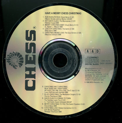 Various : Have A Merry Chess Christmas (CD, Comp, Club)