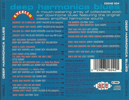 Various : Deep Harmonica Blues (CD, Comp)