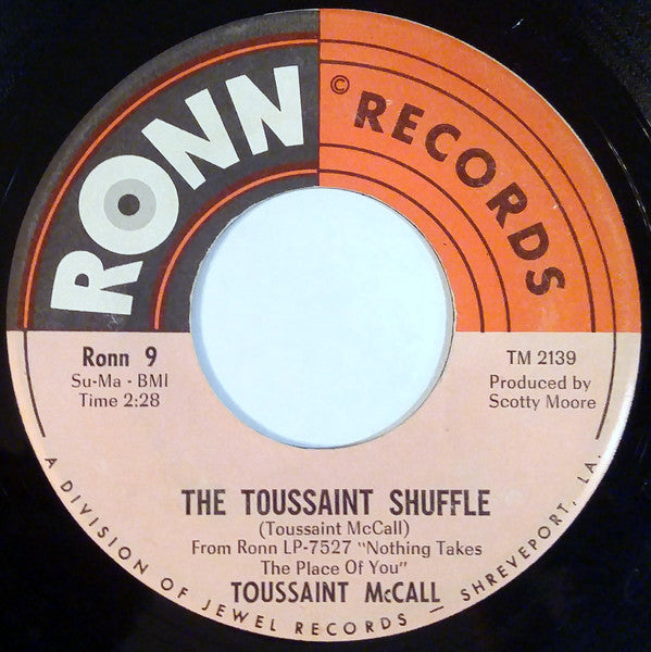 Toussaint McCall : I'll Do It For You / The Toussaint Shuffle (7", Single)