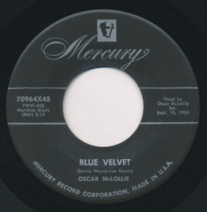 Oscar McLollie : The Penalty / Blue Velvet (7")