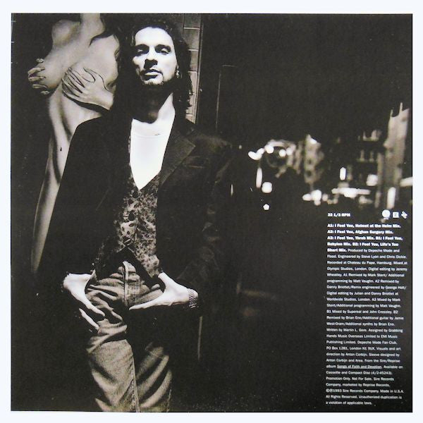 Depeche Mode : I Feel You (12", Promo)