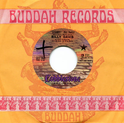 Billy Davis (9) : Stanky (Get Funky) (7", Promo, Styrene)