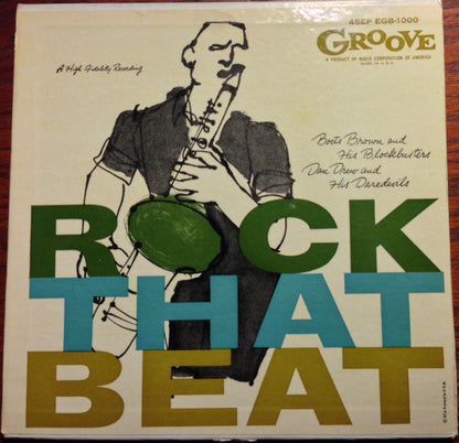 Boots Brown And His Blockbusters, Dan Drew And His Daredevils : Rock That Beat (2x7", EP)