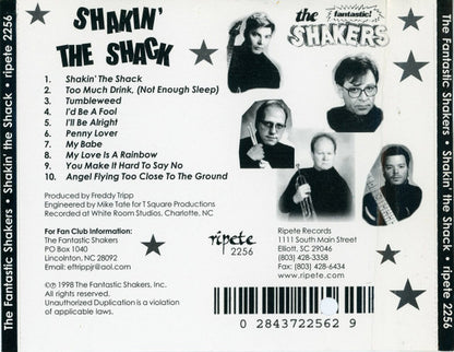 The Fantastic Shakers : Shakin' The Shack (CD, Album)