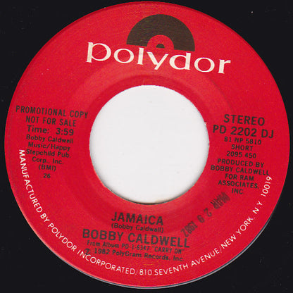 Bobby Caldwell : Jamaica (7", Single, Promo)