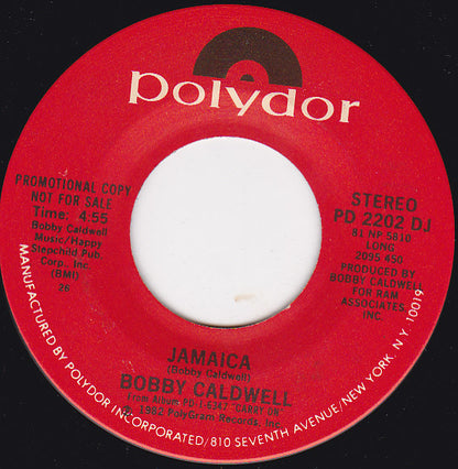 Bobby Caldwell : Jamaica (7", Single, Promo)