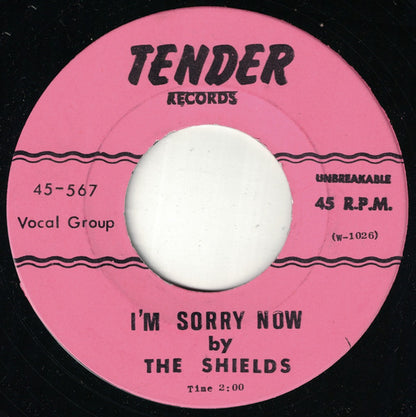 The Shields : You Cheated / I'm Sorry Now (7", Single, RE, Unofficial)