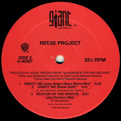 The Reese Project : Direct Me (12")