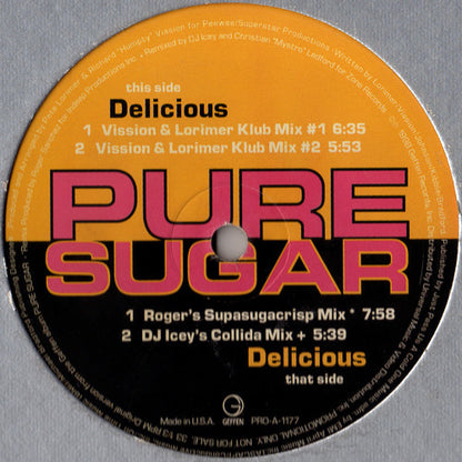 Pure Sugar : Delicious (12", Promo)