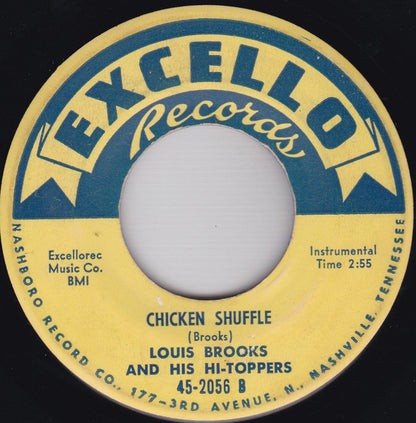 Louis Brooks And His Hi-Toppers : It's Love Baby (24 Hours A Day) / Chicken Shuffle (7")