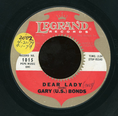 Gary U.S. Bonds : Havin' So Much Fun / Dear Lady (7", Single, Styrene, Fir)