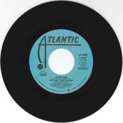 INXS And Jimmy Barnes : Good Times (7", Single, Promo)