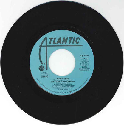 INXS And Jimmy Barnes : Good Times (7", Single, Promo)