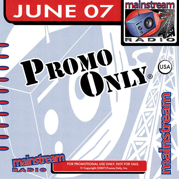 Various : Promo Only Mainstream Radio: June 07 (CD, Comp, Promo)