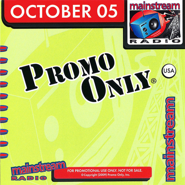 Various : Promo Only Mainstream Radio: October 05 (CD, Comp, Promo)