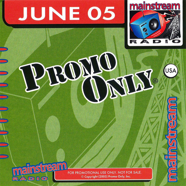 Various : Promo Only Mainstream Radio: June 05 (CD, Comp, Promo)