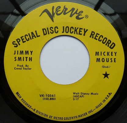 Jimmy Smith : Mickey Mouse (7", Single, Promo)