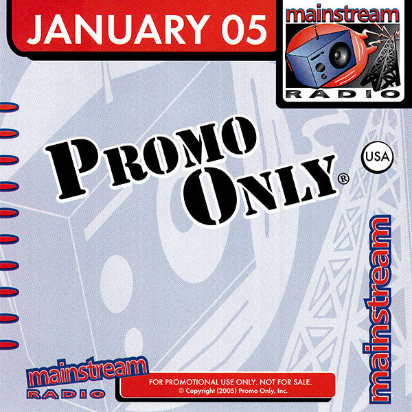 Various : Promo Only Mainstream Radio: January 05 (CD, Comp, Promo)