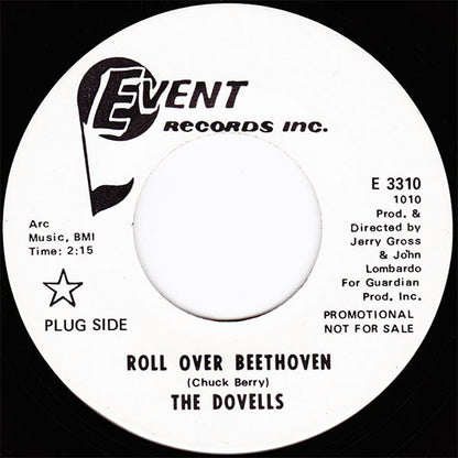 The Dovells : Roll Over Beethoven (7", Single, Promo)