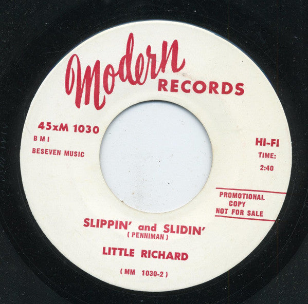 Little Richard : Bring It Back Home To Me (7", Single, Promo)
