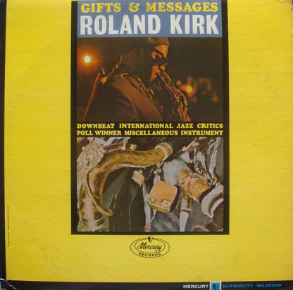 Roland Kirk : Gifts & Messages (LP, Album, Mono, Promo)