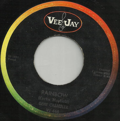Gene Chandler : You Threw A Lucky Punch / Rainbow (7", Single, ARP)