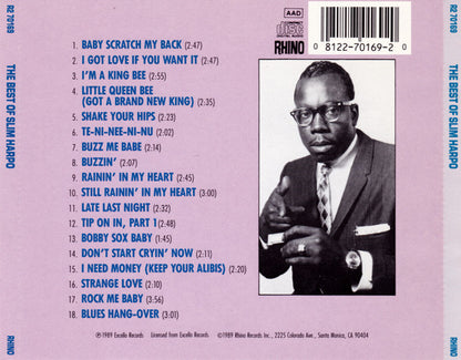 Slim Harpo : The Best Of Slim Harpo (CD, Comp, RM)