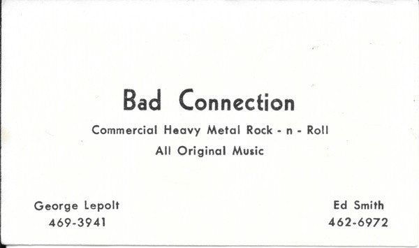 Bad Connection : Wasted Time / (You Can) Still Rock In The U.S.A. (7")