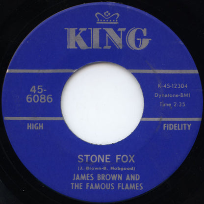 James Brown & The Famous Flames : Kansas City / Stone Fox (7", Single)