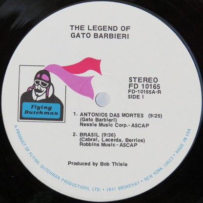 Gato Barbieri : The Legend Of Gato Barbieri (LP, Comp)