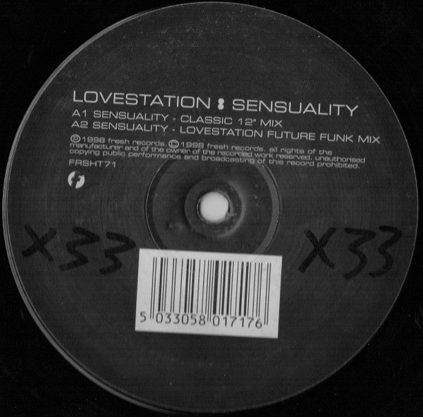 Lovestation : Sensuality (12")