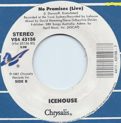 Icehouse : Crazy (7", Single, Car)