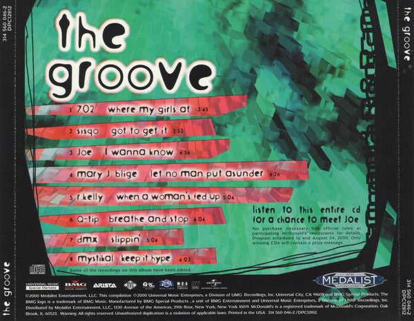 Various : The Groove (CD, Comp)