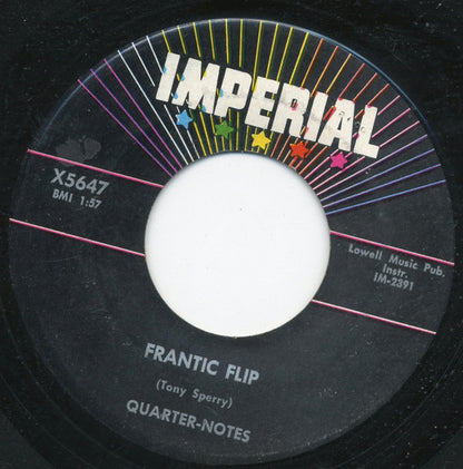 The Quarter Notes (3) : Canadian Sunset / Frantic Flip (7", Single)