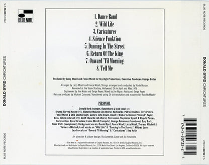 Donald Byrd : Caricatures (CD, Album, RE, RM)