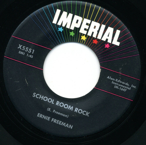 Ernie Freeman : School Room Rock / Blues After Hours (7", Single)