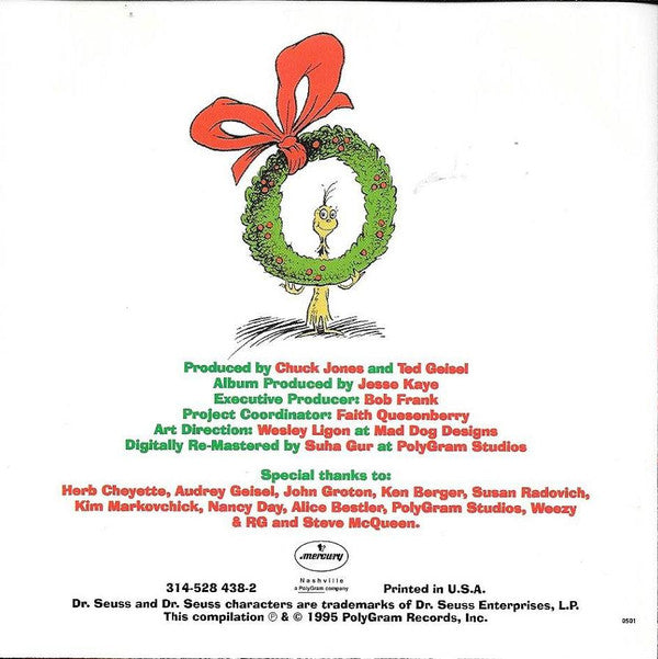 Dr. Seuss : How The Grinch Stole Christmas (CD, RM, PMD)