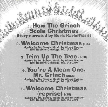 Dr. Seuss : How The Grinch Stole Christmas (CD, RM, PMD)