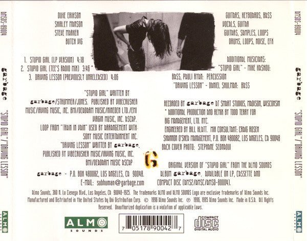 Garbage : Stupid Girl (CD, Single)